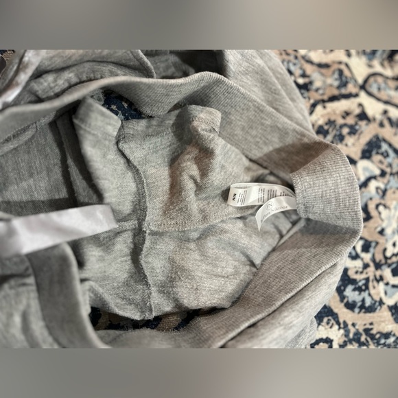 SALE 💚 $9 
Grey 3 Piece Lounge Set plus added waffle tan crop shirt - Picture 13 of 16